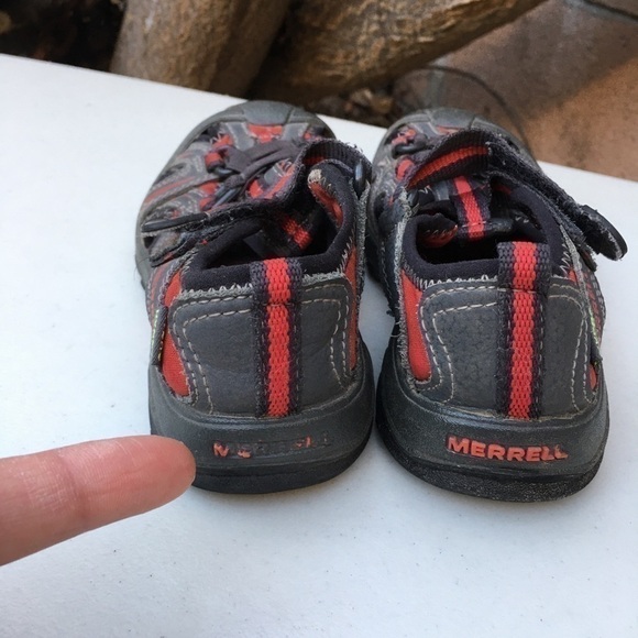 Merrell Little Kid’s Hiking Trekking Hydro Water Sandals Size 10 - Picture 6 of 8
